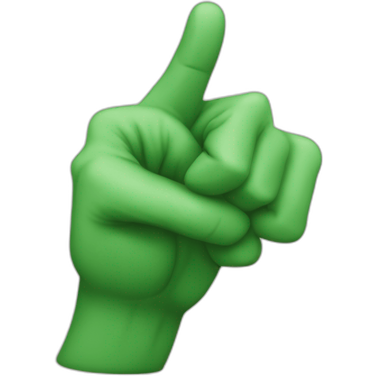 green hand thumbs down dislike -1 emoji