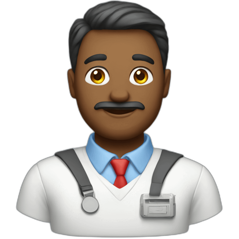 Male computer science teacher emoji