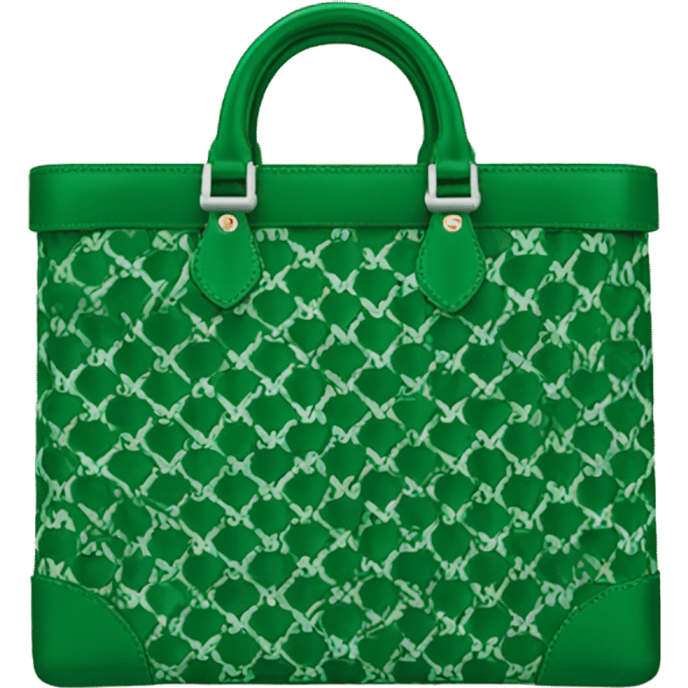 Goyard bag green  emoji