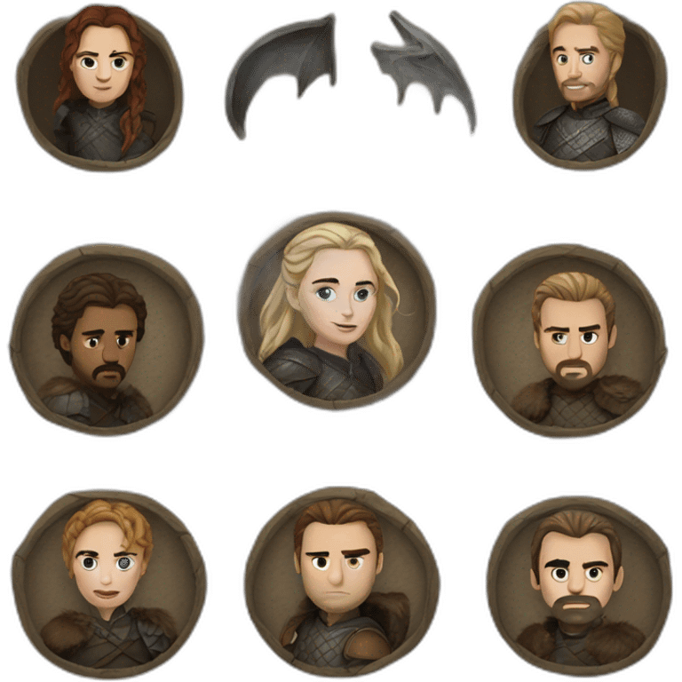 Games Of Thrones emoji