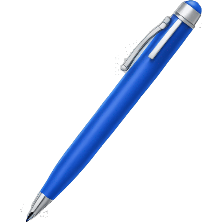 Blue pen emoji