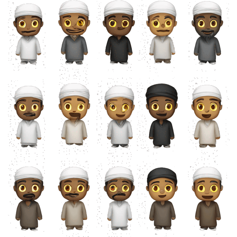 muslim people  emoji