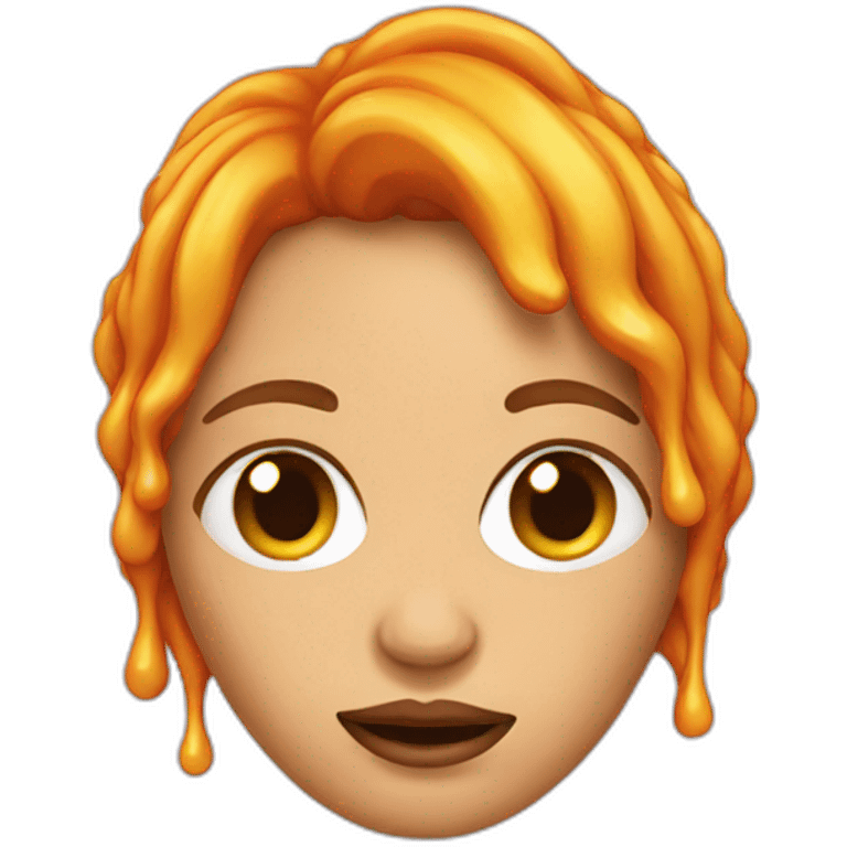 melting-woman emoji