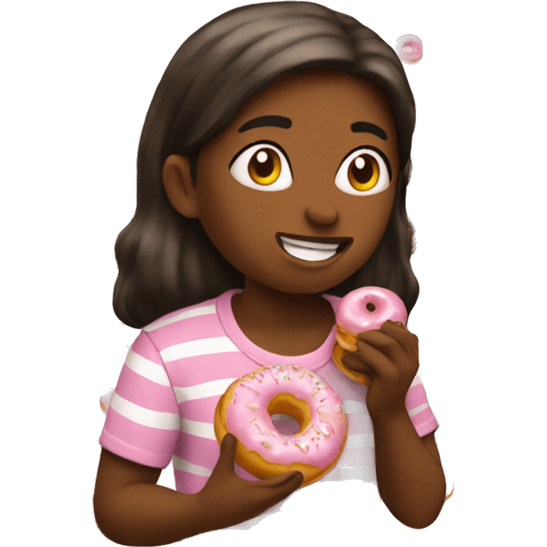 Me eating donuts emoji