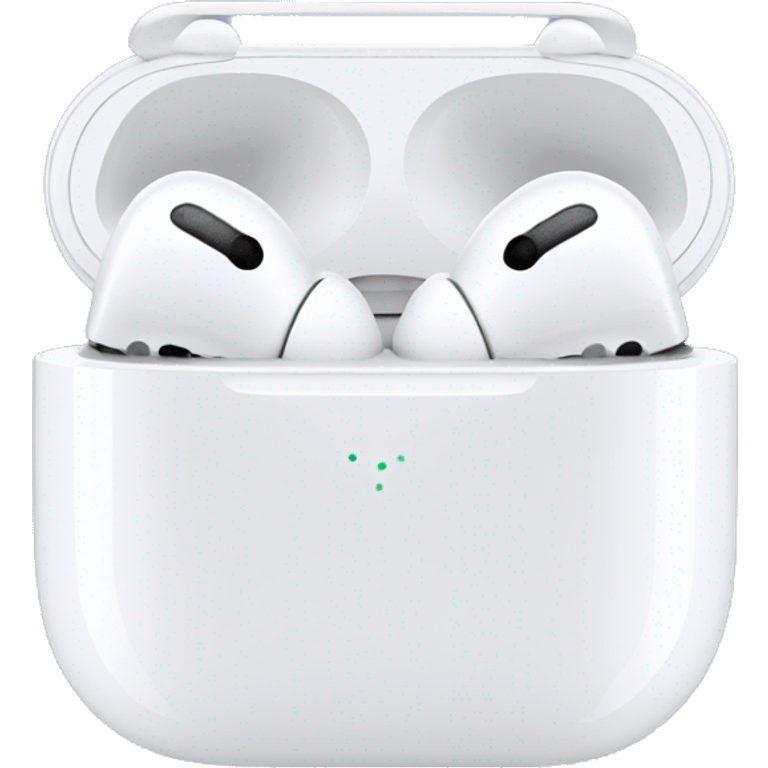 Apple airpods max black emoji