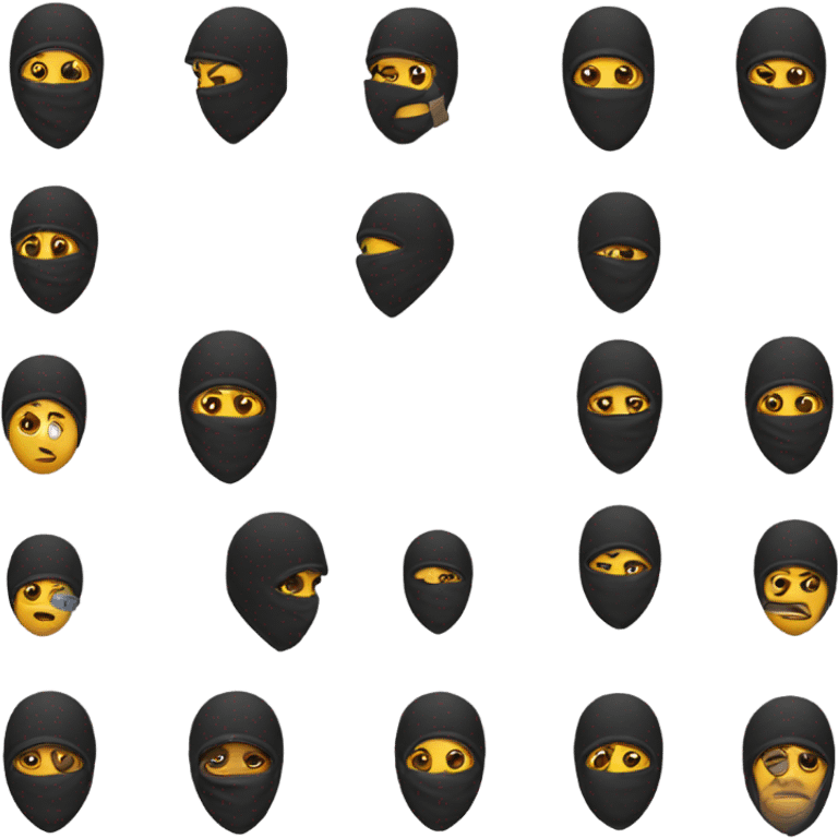 Robber emoji emoji