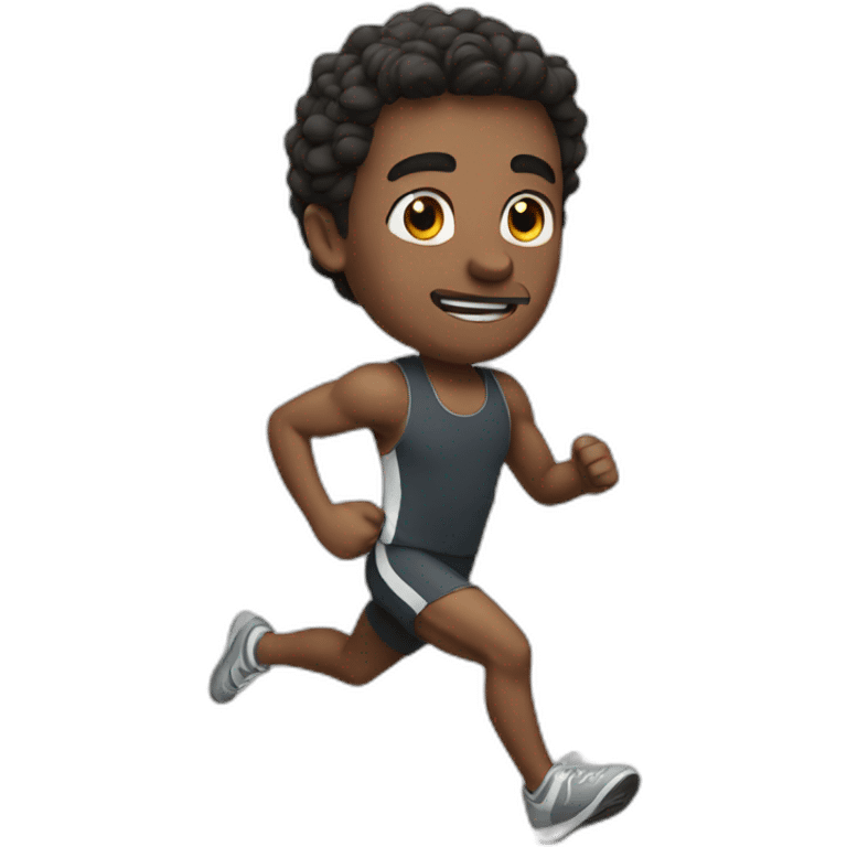 Greg who runs fast emoji