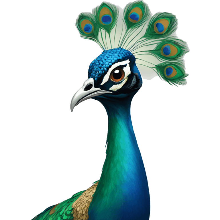 Peacock emoji