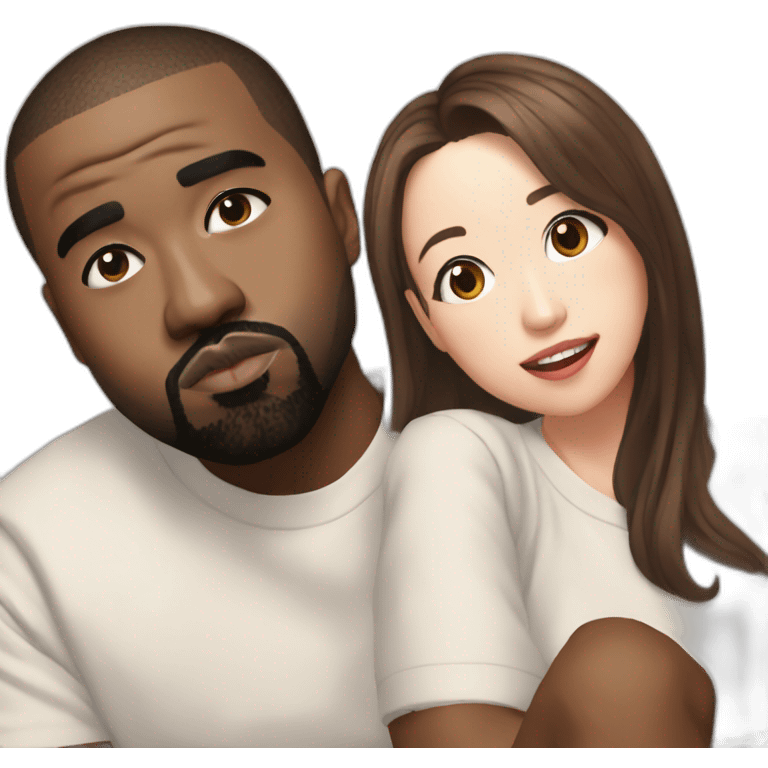 TWICE Chaeyoung with Kanye West emoji