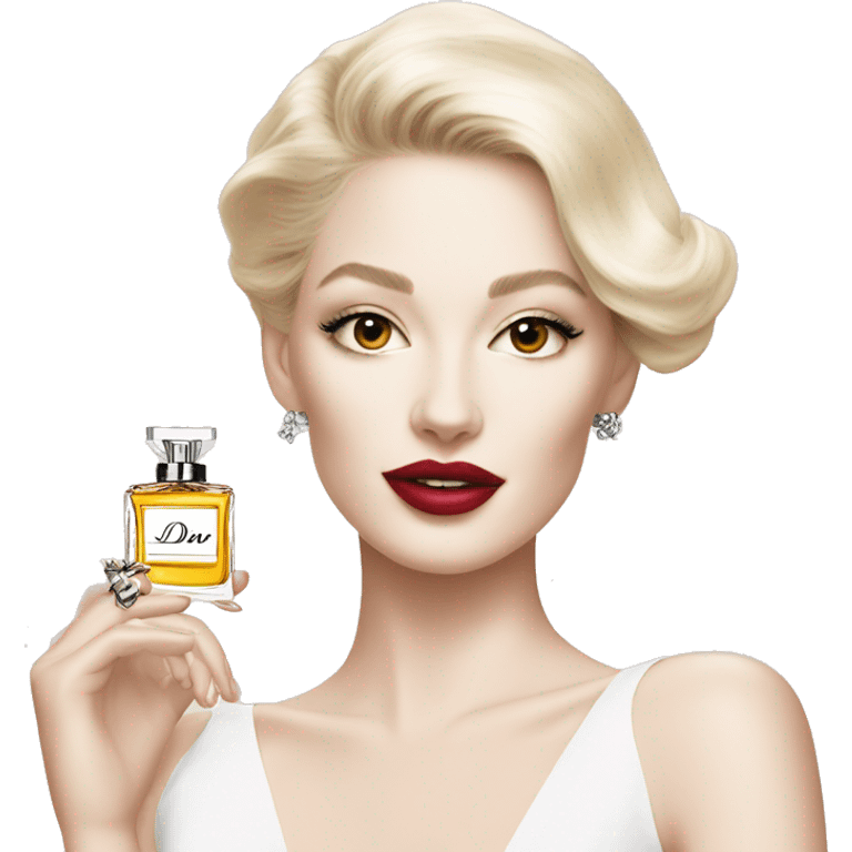 Miss Dior pefume  emoji