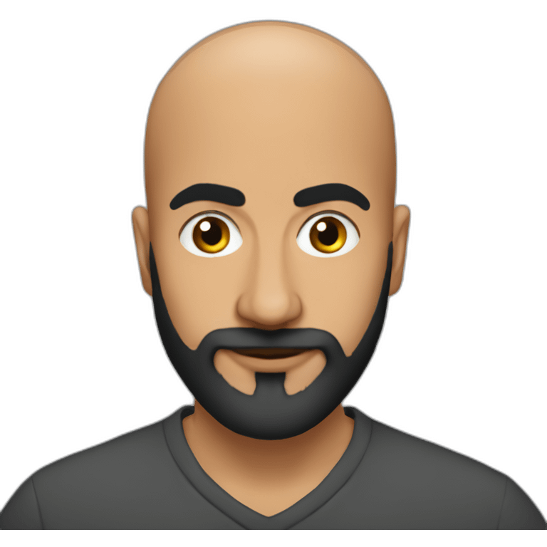 Jagmeet Singh with no hair emoji