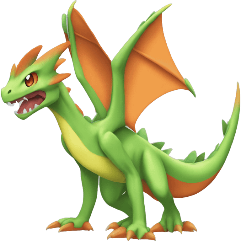 Flygon-Sceptile-Charizard-Fakemon full body emoji