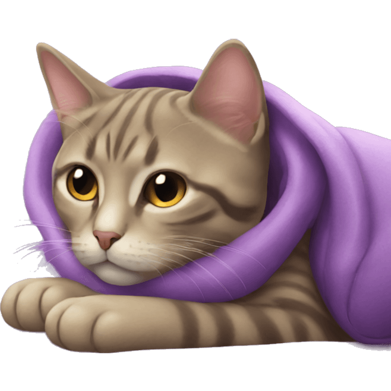 Catnap morado emoji