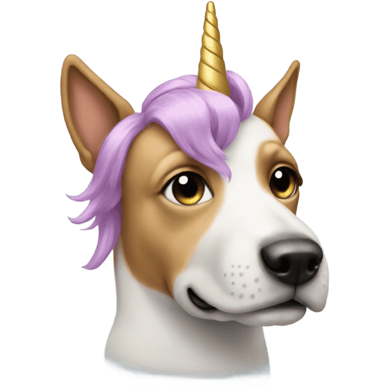 dog with a unicorn tail  emoji