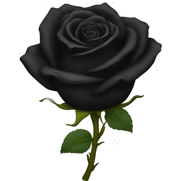 Black Rose emoji