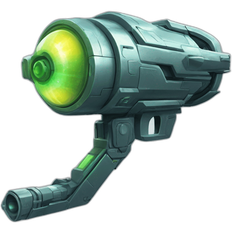 futuristic Gamma Ray Cannon emoji