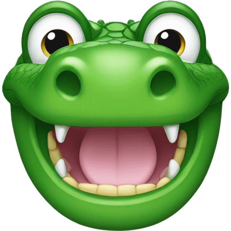 Gay alligator emoji