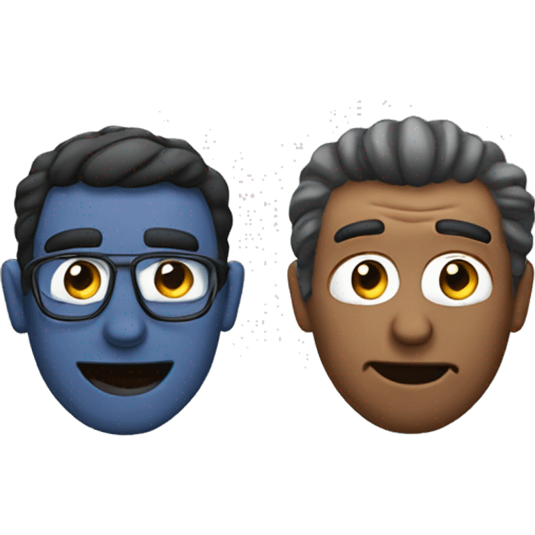 The scientist and the madman emoji