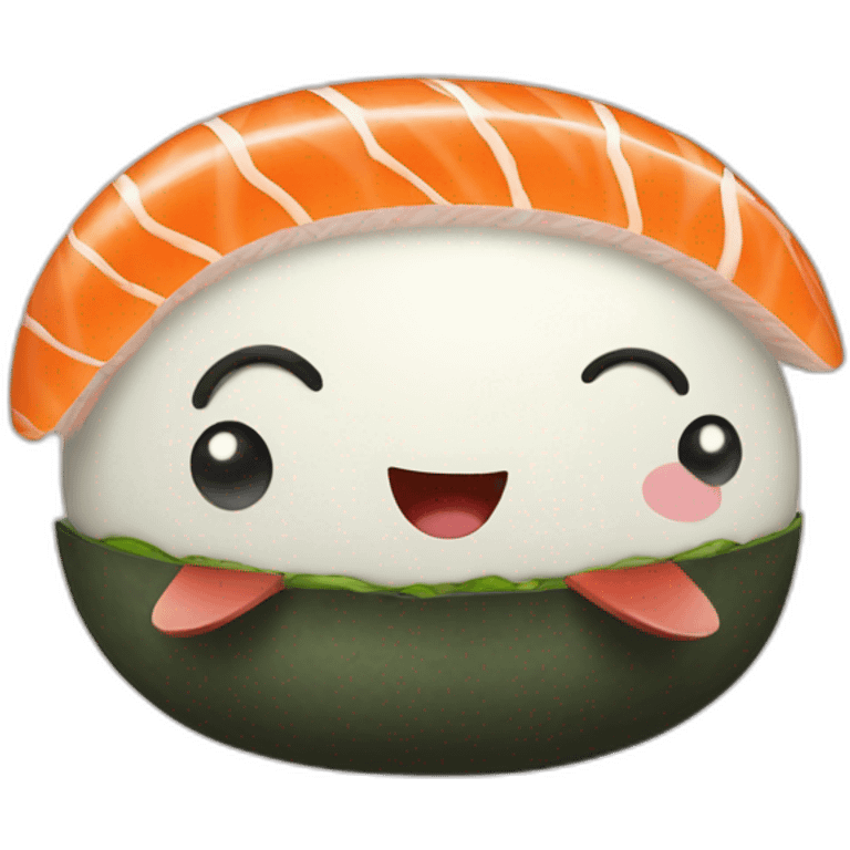 Sushi sur éléphants emoji