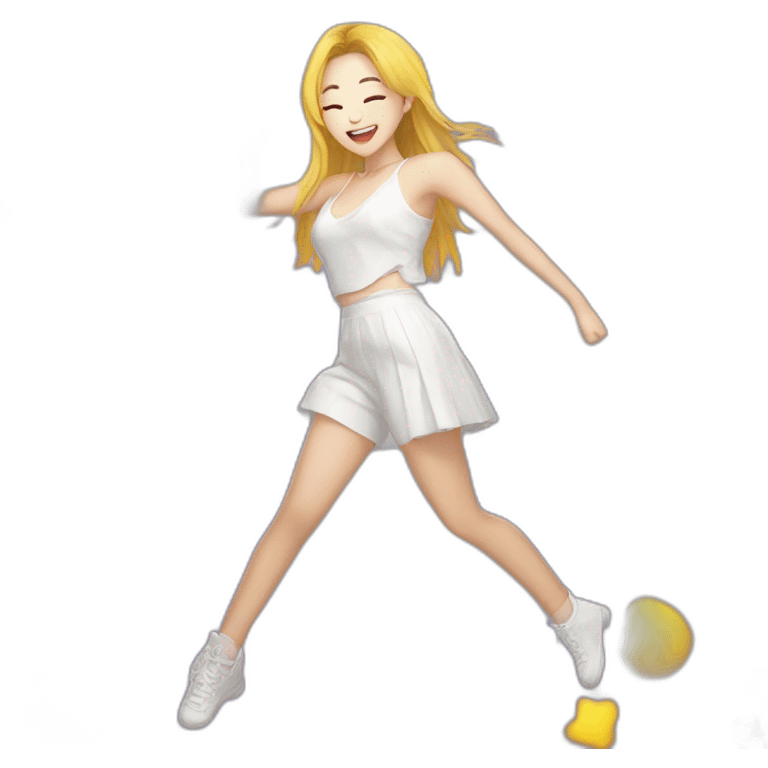 kpop-star-dancing emoji