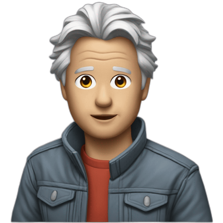 Back to the future emoji