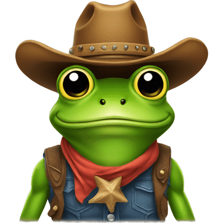 cowboy frog emoji