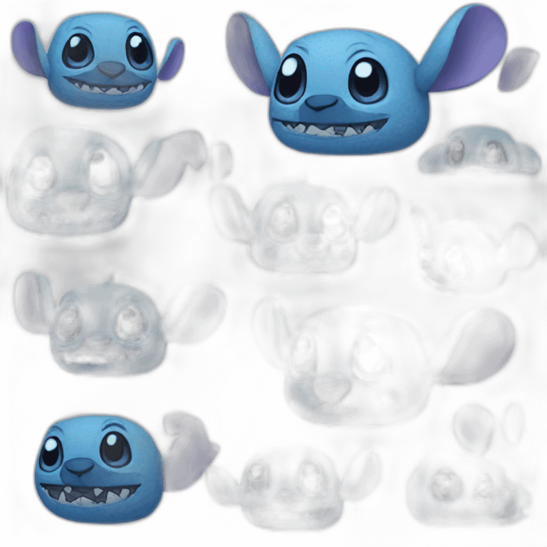 Stitch blue emoji