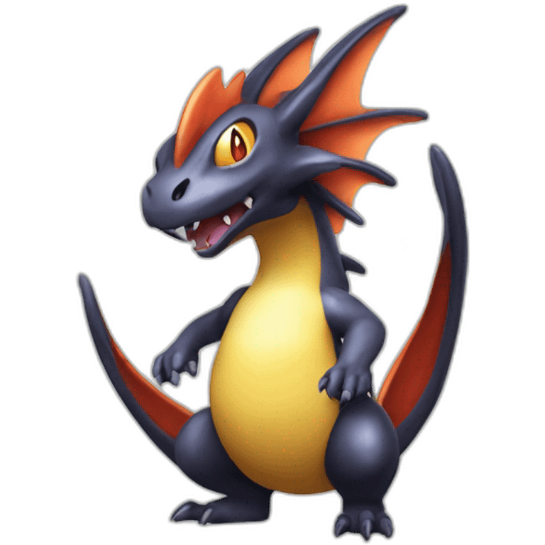 Pokémon Dracaufeu Shiny emoji