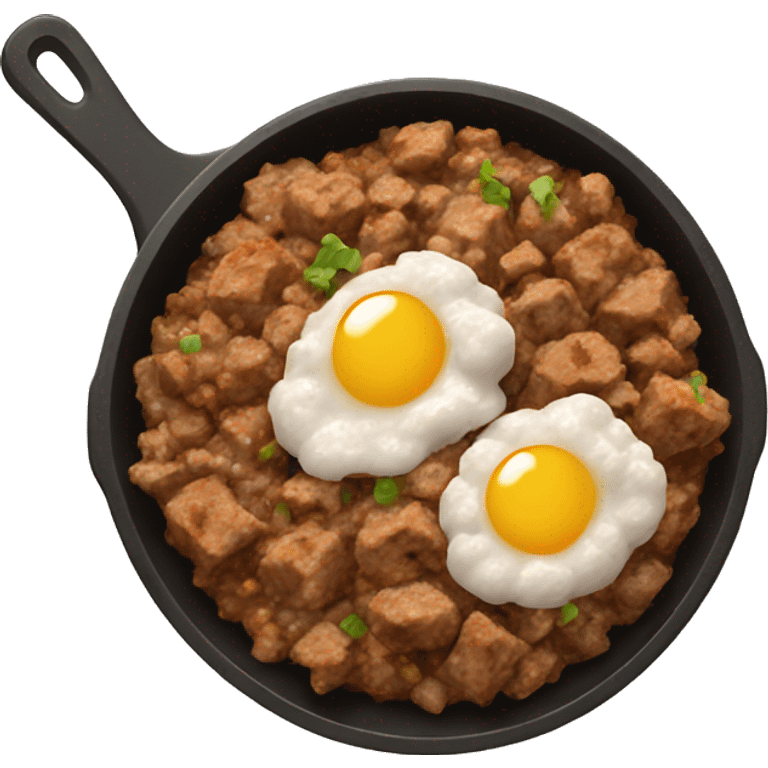 Sizzling sisig emoji