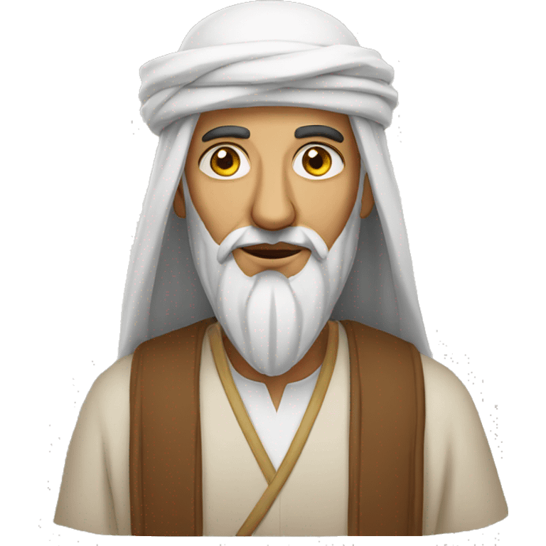 wise arab man emoji