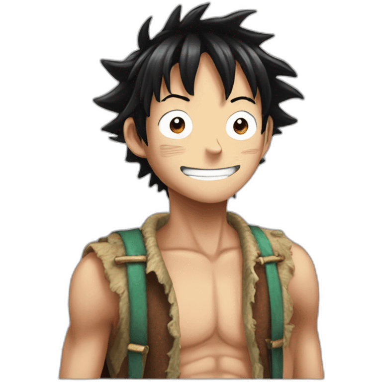 homosexual luffy emoji