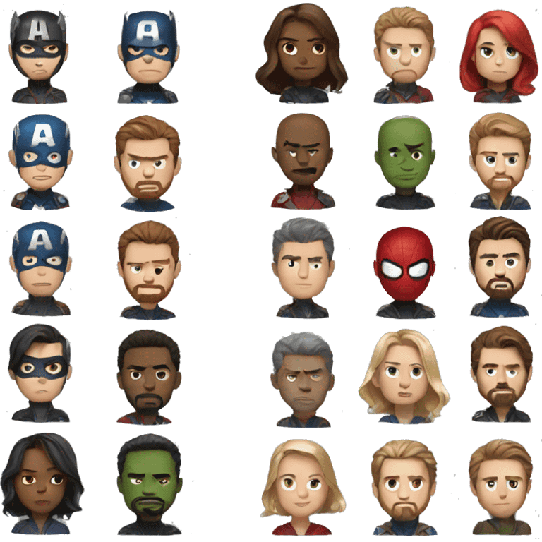 Avengers emoji