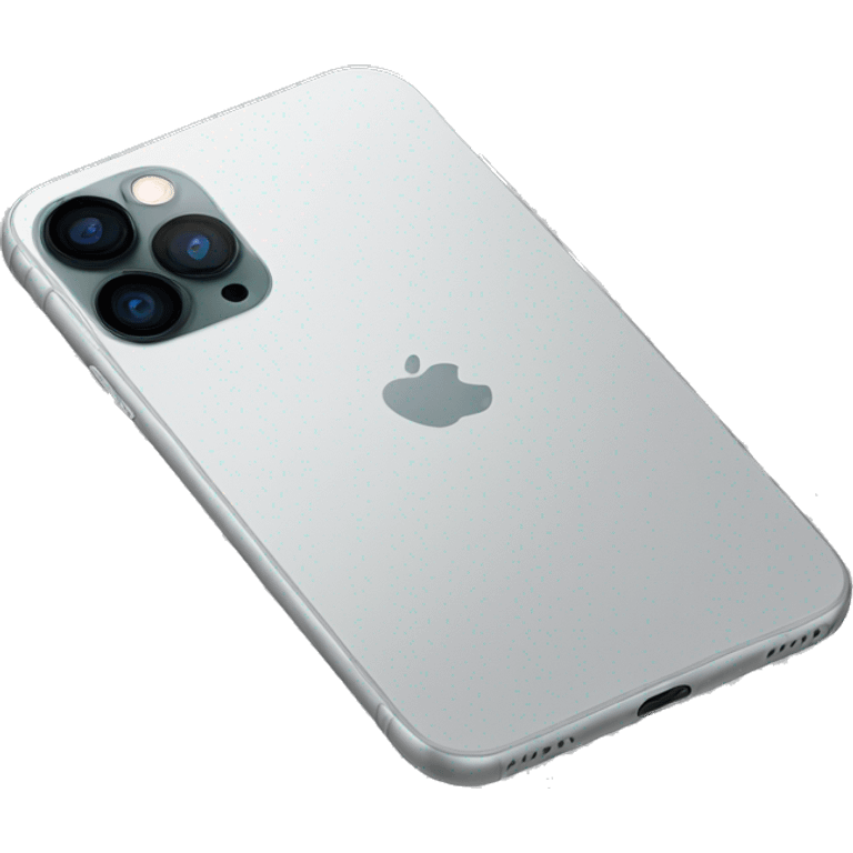 iPhone 15promax silver emoji