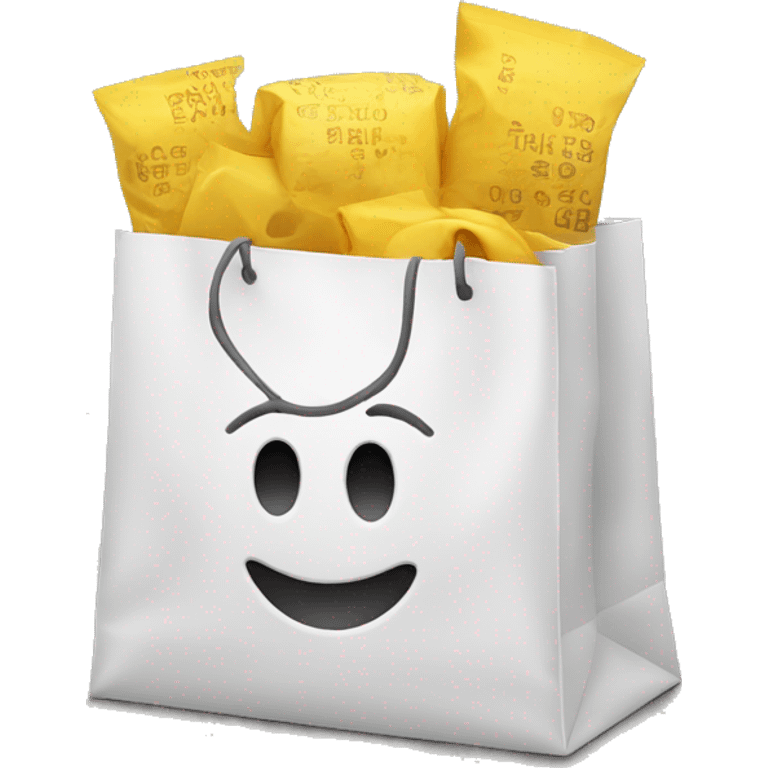 shoping bag with text eipack.ir emoji