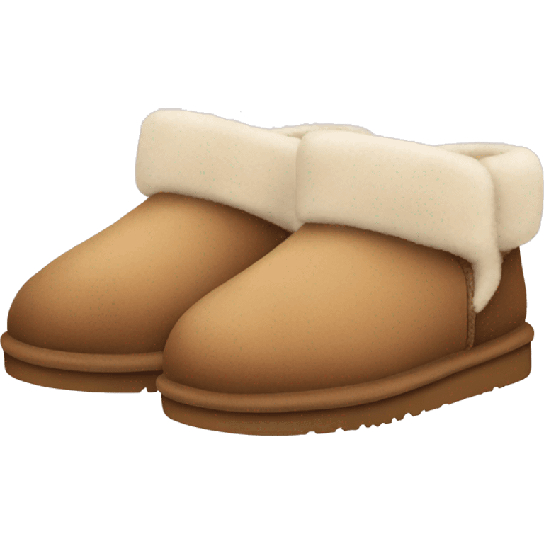 Cute Ugg slippers emoji