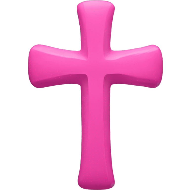 pink cross  emoji