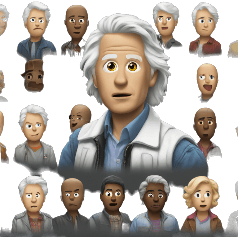 Back to the future emoji