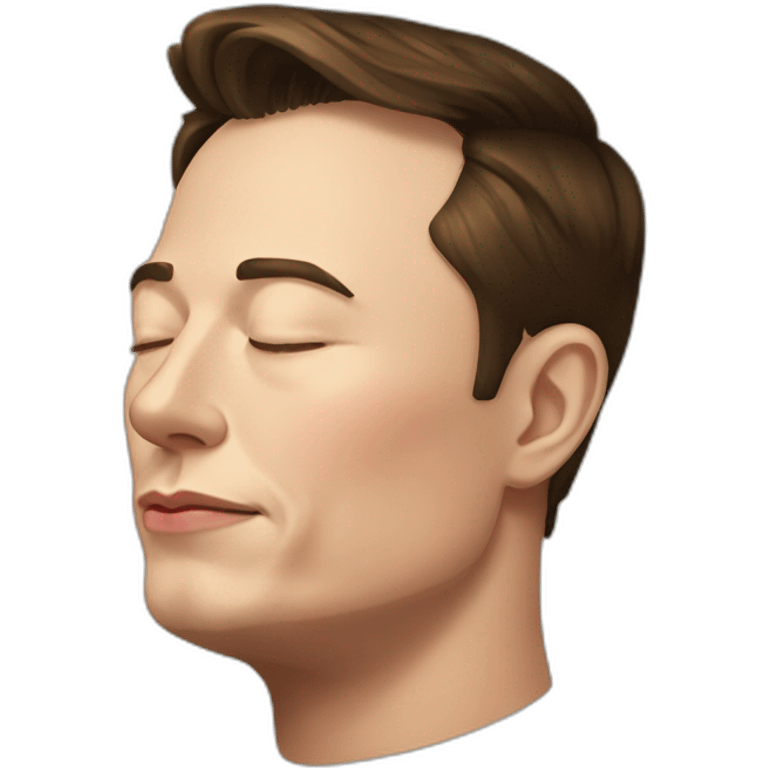 Elon musk sleep emoji