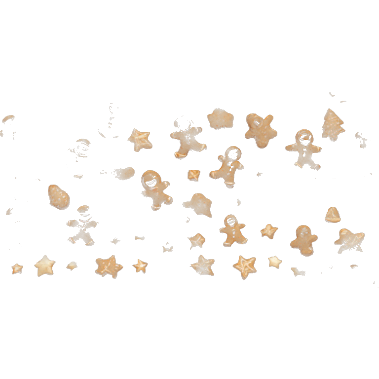 Asthetic Gingerbread emoji