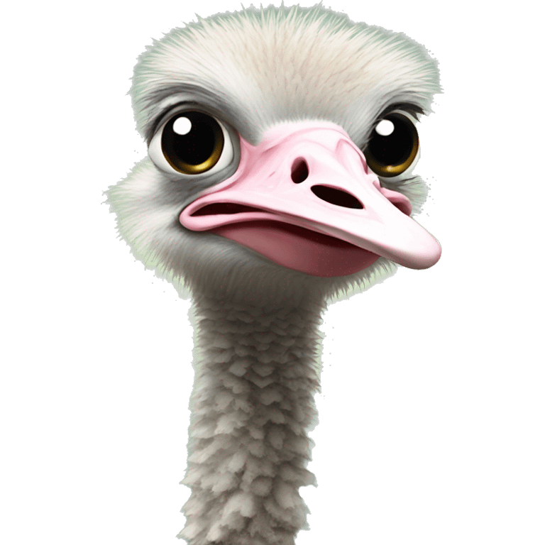 Ostrich emoji