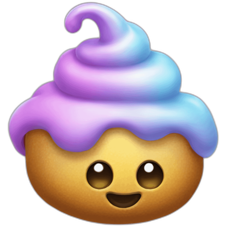 unicorn poo emoji