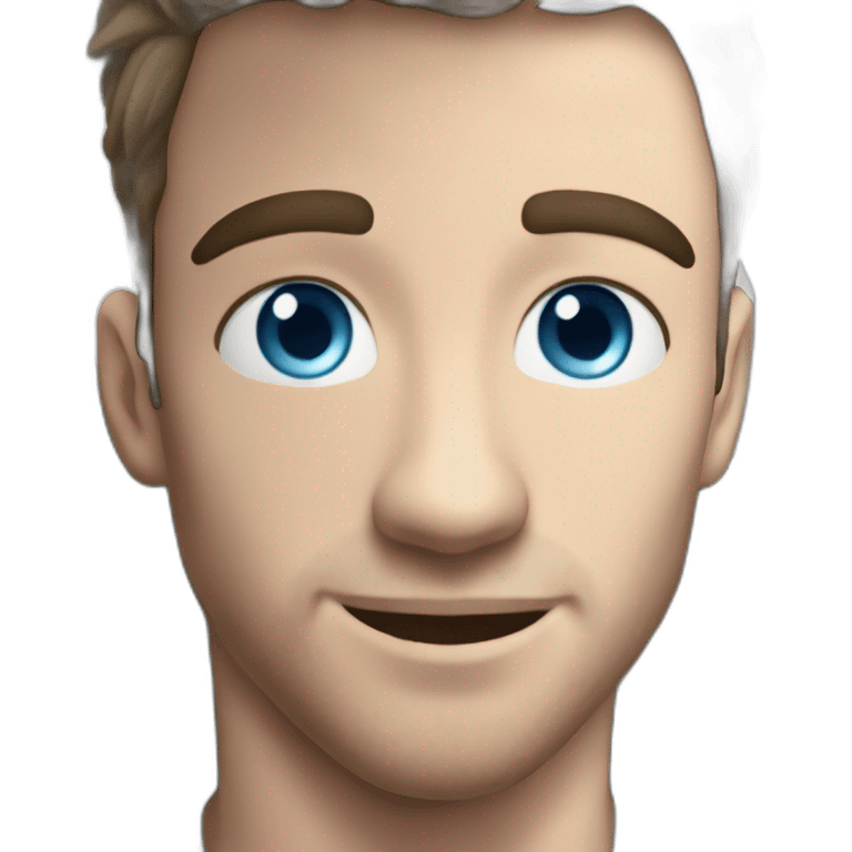 man, blue eyes, 30 year old, caucasian, black hair, blazer, t-shirt, good looking emoji