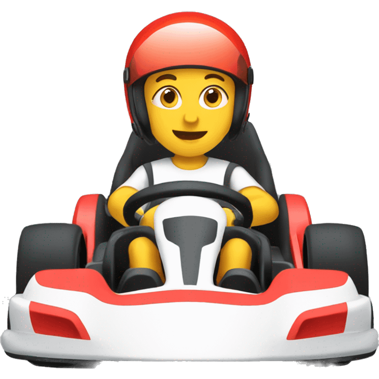 Gokarting emoji