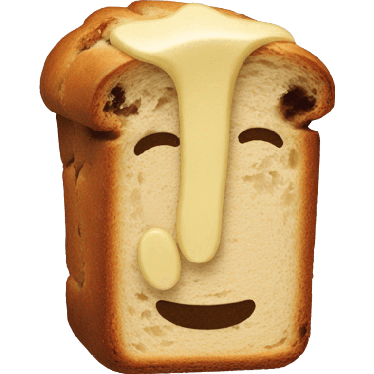 Bananabread no face emoji