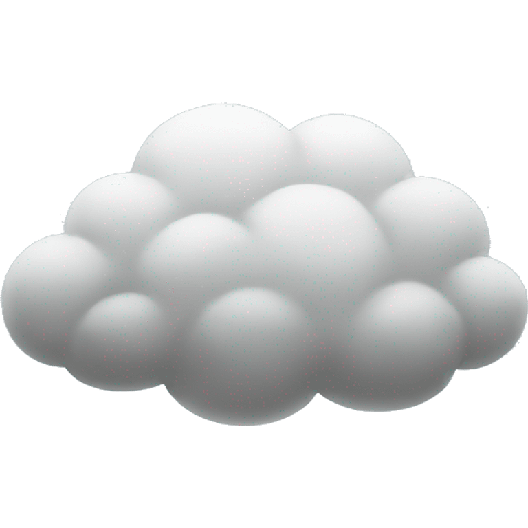 Cloud emoji