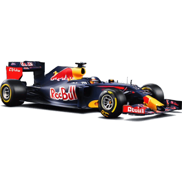 Red Bull formula one car side profile emoji