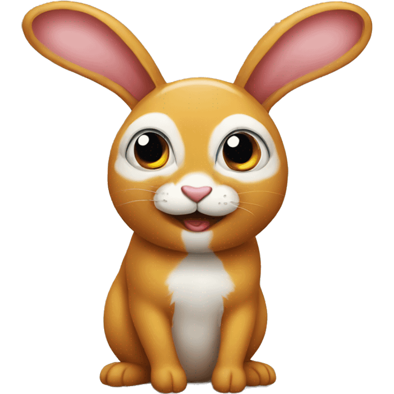 oringo word with a rabbit emoji