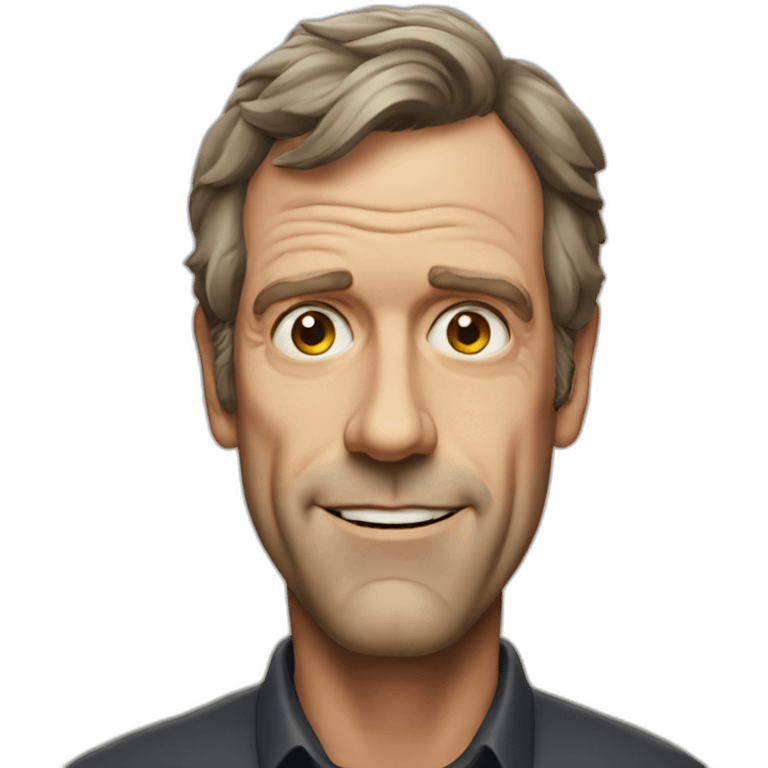 Hugh Laurie emoji