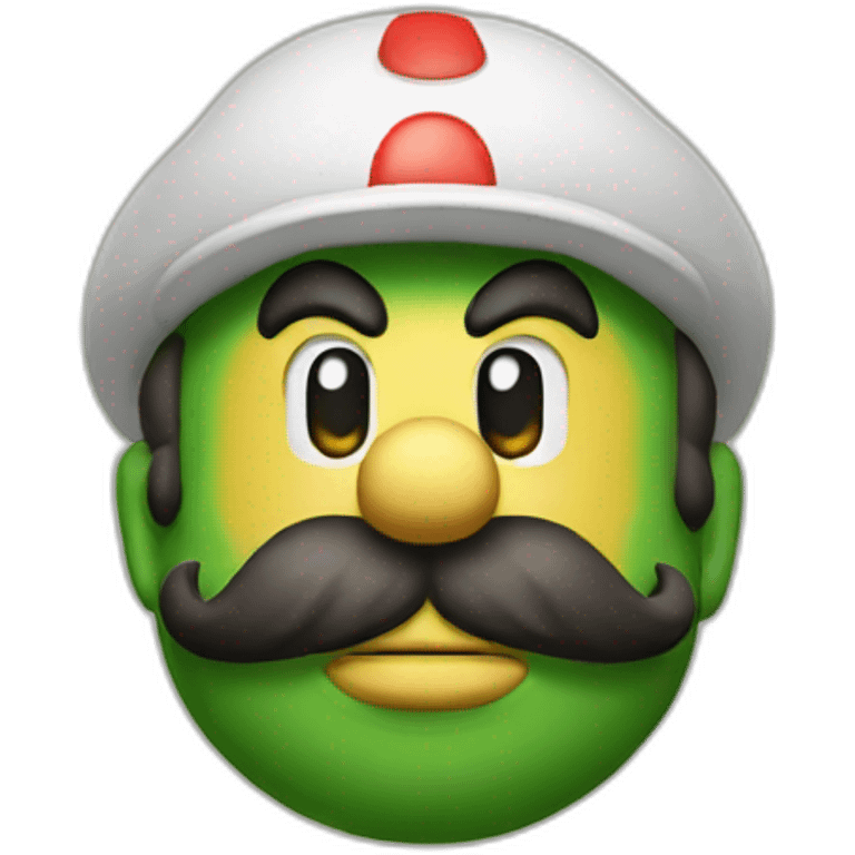 stoned mario emoji