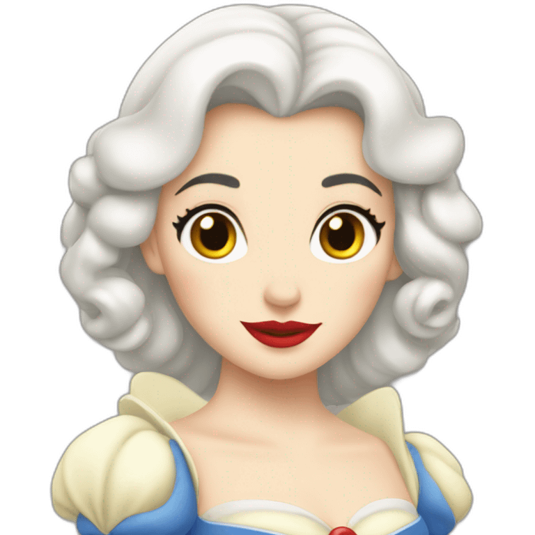 Blanche neige emoji